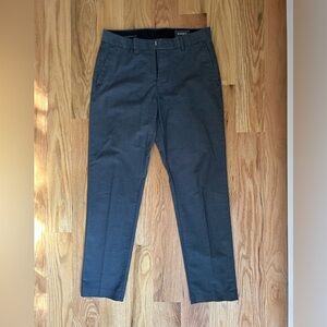 Bonobos Gray Houndstooth “Tuesday” Dress Pants in Dark Charcoal